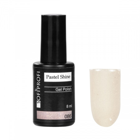 Гель-лак Pastel Shine Тон 086 Sofiprofi Pastel Shine, 8 мл